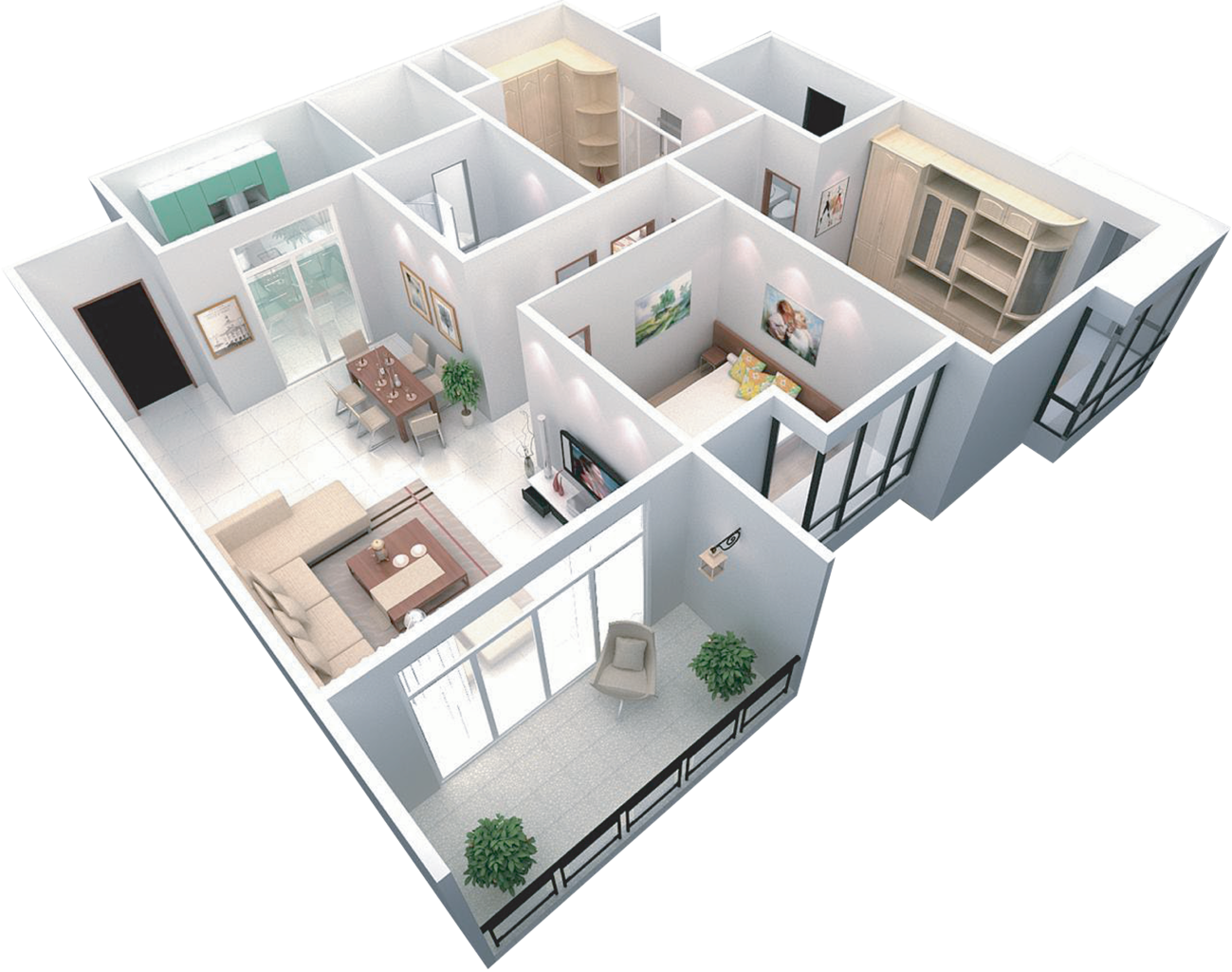 3D Floor Plan
